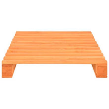 SKM Giroletto in Pallet Marrone Legno Massello di Pino 100x200 cm (20.55kg)