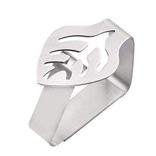 Piaoliangxue Clip per tovaglia in Acciaio Inossidabile da 4 Pezzi - Supporti per tovaglie autoregolanti - Morsetti Decorativi per tovaglie - per Feste Fai da Te per Matrimoni Barbecue all'aperto (A)