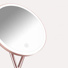Specchio da trucco con lampada da tavolo LED luce 5x lente d'ingrandimento Riempimento luce da scrivania specchio xuan - vale la pena avere (Colore: -, Dimensioni: -)