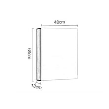 Armadietti a specchio Bagno Specchio Governo Alluminio dello Spazio degli Specchi Multi-Funzione A Parete Specchio Rettangolare Bagno Specchio Gabinetto (Color : Bianca, Size : 48 * 68 * 13cm)