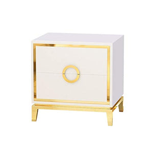 Comodino Letto Armadio Laterale Camera da Letto Moderna Multistrato Cassetto Armadio Semplice Semplice Armadio Moderno Luce Armadio Camera da Letto Rete Vernice Rossa Letto Piccolo cassetto F