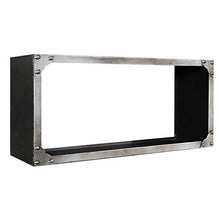 Semplicità Elegante Scaffale Scaffale Sospeso a Parete Scaffali Appendiabiti in Legno Massello Scaffale per Alimentari Deposito Multifunzione Negozio Di Abbigliamento Ristorante, 3 Ganci, HJJ, Grig