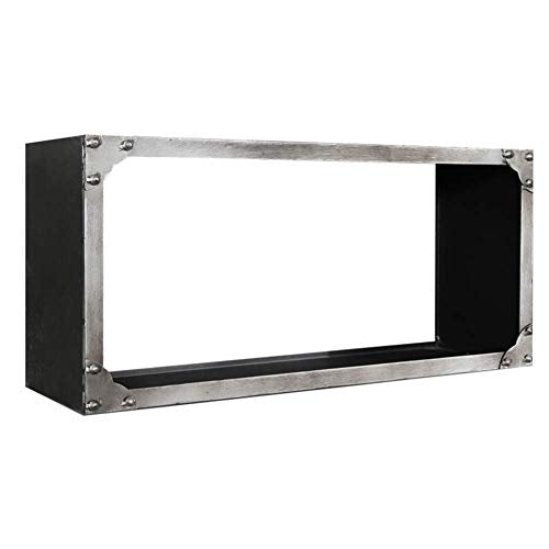 Semplicità Elegante Scaffale Scaffale Sospeso a Parete Scaffali Appendiabiti in Legno Massello Scaffale per Alimentari Deposito Multifunzione Negozio Di Abbigliamento Ristorante, 3 Ganci, HJJ, Grig
