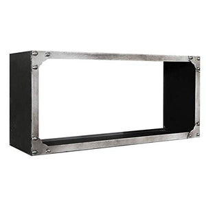Semplicità Elegante Scaffale Scaffale Sospeso a Parete Scaffali Appendiabiti in Legno Massello Scaffale per Alimentari Deposito Multifunzione Negozio Di Abbigliamento Ristorante, 3 Ganci, HJJ, Grig