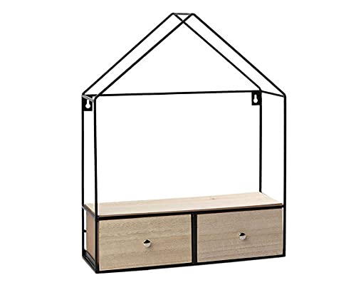 BigBuy Home Cassettiera (2 cassetti) 111997, Multicolore, Taglia Unica