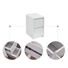 AINIYF Comodino in Legno massello Armadietto Stretto Armadietto Comodino Armadietto a Pavimento Divano Laterale (Dimensioni: 39x30x53cm) (Color : Milky White)