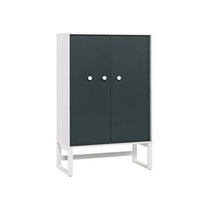 Mobiletto Vox Nest a 2 ante piccolo - bianco grigio