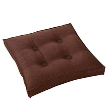 HYLX Cuscino Sedile, Cuscino Sedia, Cuscino Sgabello Rotondo, Cuscino Sedia Floreale Antiscivolo in Cotone Spesso, per Giardino, terrazza Esterna