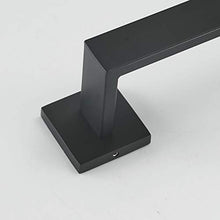 Beelee 40cm montaggio a parete Porta asciugamani, SUS304 Acciaio inossidabile, moderno Appendi Asciugamani per bagno, pittura nera, BA19901B40