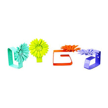 WDFVGEE - 4 mollette per tovaglia da picnic a forma di ananas, flessibili in acciaio INOX per decorare la tua tavola magnificamente