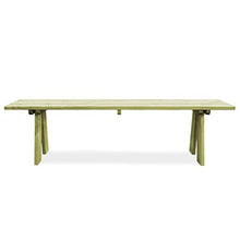 Ausla Panca da giardino per esterni in legno di pino impregnato, panchina da giardino, per esterni, 170 x 38 x 45 cm