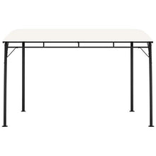 Lasamot Padiglione con Struttura in Acciaio, Padiglione da Giardino Padiglione per riunioni di Famiglia 3 x 3 x 2,25 m  Color Crema