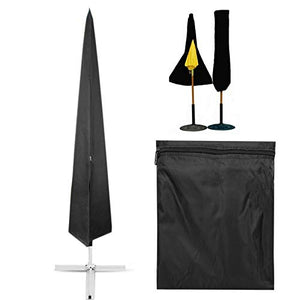 Wosune Copertura per ombrellone, Copertura per ombrellone Impermeabile Stabile, Materiale di qualità Forte dissipazione del Calore Forte Protezione UV per Picnic all'aperto Prodotto da Esterno