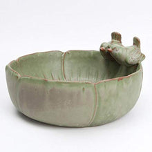 QJXSAN Vaso di Fiori in Ceramica K Glaze Non poroso a Base di Carne e Fiore di Cactus vasi di Piante Contenitore Decorazione Domestica Mestieri Bagagli