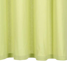 vidaXL 2X Tende con Anelli Classici Eleganti Traslucide Moderne Tendaggi Casa Rivestimento Finestre Privacy in Metallo e Cotone 140x225 cm Verde