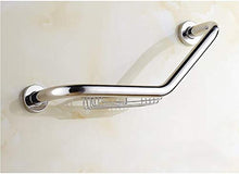 Maniglioni da Bagno Bagno corrimano in Acciaio Inox di Sicurezza Maniglia Bagno con Scavato Storage Box Accessori da Bagno