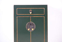Yajutang Cassettiera cinese comodino in legno massello verde abete