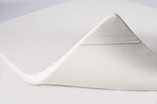 Materasso Topper viscoelastico antiacaro traspirante ed estraibile (150 x 190 cm)
