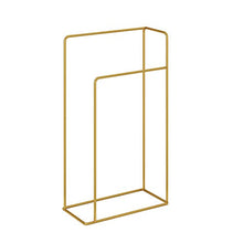 Hjypmjj Porta asciugamani,Portasciugamani da Terra,Porta Asciugamani da Bagno,Scala Portasciugamani/d'oro / 91x42x20cm