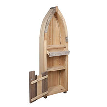 Home Gadgets Mobile libreria legno barca marrone 149 cm
