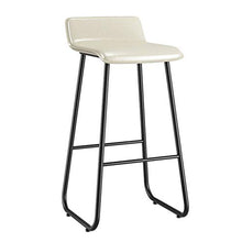 Sgabello da Bar per la Colazione Sgabelli da Bar Sgabelli da Bar Sgabelli Alti Sedie da Cucina per Colazione Sedie da bancone con Cuscino in Pelle PU e Struttura in Metallo Nero Carico Massimo 150 k