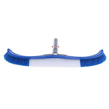 Homyl Spazzole Testa Pulizie Spa Piscine Setola Tubo Maniglia Alluminio Blu