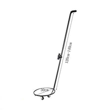 Hfyg Specchio Traffico sotto Veicolo Ispezione Mirror - 30 Centimetri Diametro di Sicurezza Specchio con Ruote