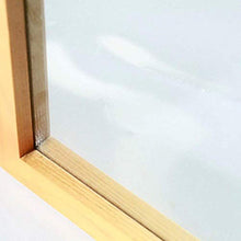 Specchio di vanità del trucco, specchio dello specchio dello specchio dello specchio dello specchio dello specchio di vanità di legno massello semplice dello specchio del desktop del desktop portatile