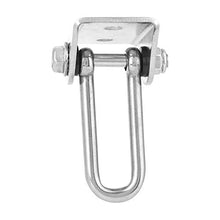 Nichhany Accessorio per Sedia sospesa per Amaca con Piastra Fissa a Sospensione in Acciaio Inossidabile Tipo a U con Piastra Fissa oscillante