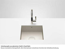 Dornbracht 38450002 - Lavabo da cucina in acciaio smaltato, colore: Sabbia opaco