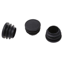 Kirmax 10 Pezzi Sedia Tavolo Piedi Diametro 25mm Poly Plastica Tappo Tubo Tondo Inseriti