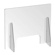 Danieli Ho.Re.Ca. Parafiato in Plexiglass con Apertura per Merce | Dimensione Supporto Autoportante cm 75 x 60 | Dimensione Apertura per Merce cm 15 x 35 | Made in Italy