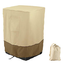 Copertura per Sedie da Giardino Impermeabile 210D Telo Coprisedie Pieghevole Parapolvere Resistente in Tessuto Oxford Quadrato 53X53X89 cm
