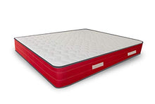 Miasuite Eros Materasso Waterfoam con 2 Cuscini Memory foam, Ortopedico, Dispositivo Medico, Nero/Rosso/Bianco, Matrimoniale 160 x 190 x 20 cm