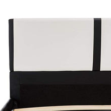 SKM Giroletto Nero e Bianco in Similpelle 180x200 cm (28.65kg) Bianco