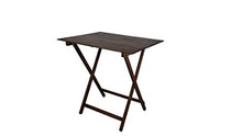 Sedam Srl Tavolo in Legno Pieghevole, 60x80, Disponibile in Vari Colori, Casa Giardino Campeggio PIC-Nic, 100% Made in Italy (Noce)