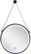 ZCY Specchio per Trucco a LED da Parete Nordico Specchio Rotondo Specchio da Bagno a Parete Specchio da toeletta, Specchio, Decorazione da Bagno, Specchio sospeso