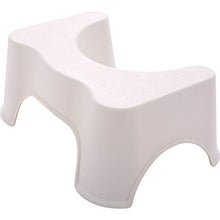 Niduo Bear Sgabello da Bagno Bagno Le Donne Incinte Step Up Sgabello Sgabello Ispessito in plastica, poggiapiedi WC Antiscivolo per emorroidi, stitichezza,Bianca