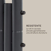 blumfeldt Fountain Valley Sdraio Pensile - Tettuccio Parasole, Oscillazione Rilassante, Spessore Imbottitura 4 cm, 2 Cuscini Laterali, Robusta Base in Acciaio, Viti in Acciaio Zincato, Beige