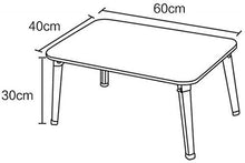 TONG HXF- Tavolino in Legno Tavolo Pieghevole 60 * 40 * 30cm Tavolo Semplice Computer Multifunzionale tavolino da caffè Durevole (Color : B)