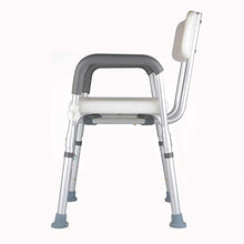 Sgabello Da Banco Sgabello Da Bagno Con Supporto Doccia A Spruzzo Panca Doccia Regolabile Con Schienale E Braccioli RimovibiliAltezza Regolabile Antiscivolo Lega Di Alluminio Perfetto Per Interni