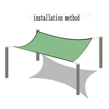 Rete Ombreggiante 85% di polietilene protezione solare Ombra Panno Verde Anti-UV Utilizzato for la copertura vegetale Balcone giardinaggio Patio Telo Ombreggiante ( Color : Green , Size : 4x5m )