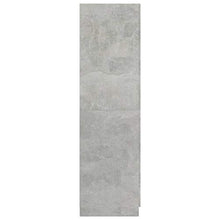 Montloxs Armadio a 2 Ante, ripiano, Appendiabiti e cassetto, mobili per Camera da Letto, 80x52x180 cm, Grigio Cemento