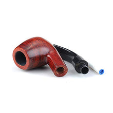 Pipa per tabacco intagliata, set da fumo per uomo, pipa per affumicare a superficie liscia, per Father Smoker, A1