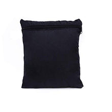 Fablcrew - Fodera per poltrona sospesa per sedia sospesa, rivestimento protettivo per uova e sedie, impermeabile, 210D, tessuto Oxford 190 x 115 cm, colore: Nero