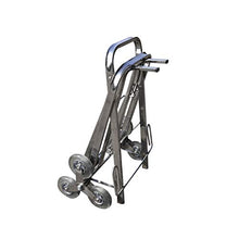 Carrello Pieghevole in Acciaio Inox Carrello Carrello Pieghevole per Arrampicata a 6 Ruote