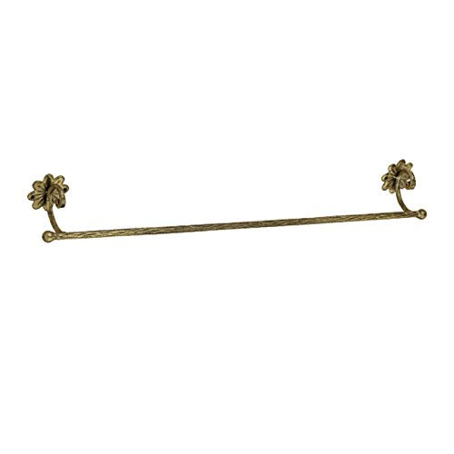 MBYW Portasciugamani Moderno Portasciugamani Elegante per Il Bagno di Moda Portasciugamani Singolo_Salone in Ferro battuto Classico Imitazione Bronzo Portasciugamani Americano Nuova Asta Singola
