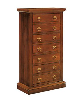 EsteaMobili Mobile CASSETTIERA Legno 7 CASSETTI SETTIMANALE Arte POVERA Veneta col Noce