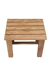MGMDIAN Sgabello in Legno massello - Sgabello Panca per Bambini Sgabello da Bagno per Bambini - Sgabello da Bagno Sgabello da Bagno Accessori da Bagno (Size : S(13X8.7X11 inch))