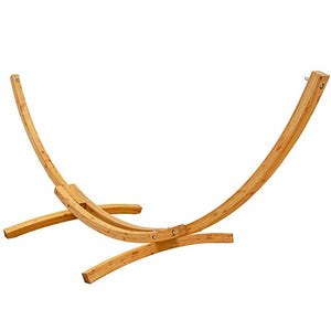 AMANKA XL Sostegno di Legno 325 cm per Amaca 2 Persone Arredamento da Giardino